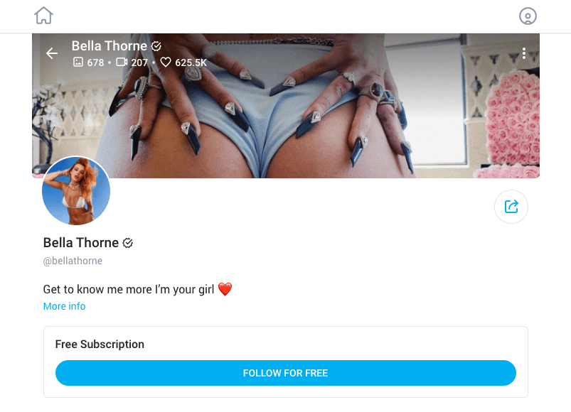 Only Fans Page